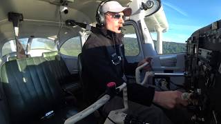 FIRST SOLO FLIGHT by Student Pilot in a Cessna 172