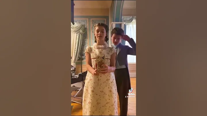 Bridgerton cast having fun on Tik Tok! Taken from ...