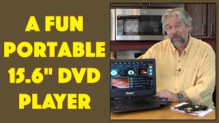 NAVISKAUTO 15.6' Portable DVD Player -- DEMO & REVIEW