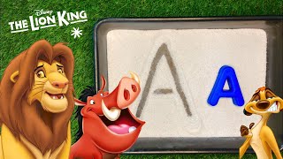 Lion King Abc - Learn To Write The Alphabet With The Lion King Characters And Songs.