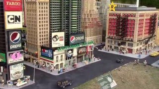 LEGO New York City Times Square - Miniland USA - Legoland Florida