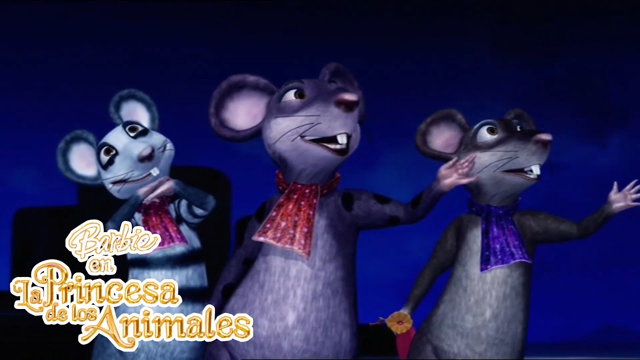 "Barbie en La Princesa de los Animales" - "La Canción de las Ratas" HD [Español 