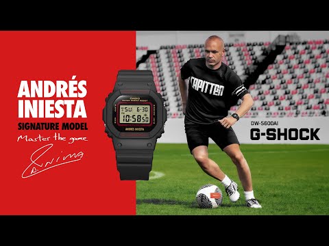 イニエスタ × G-SHOCK シグネチャーモデル（日本語字幕）｜CASIO