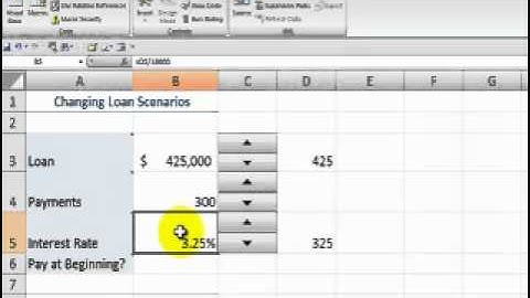 Create User Friendly Excel Forms with Spin Buttons