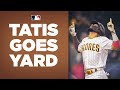 Fernando Tatis Jr. CRUSHES his 50th career homer! (Amazing bat flip, too!)
