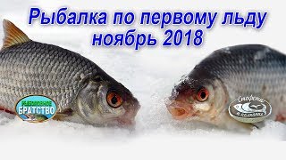 Рыбалка по первому льду ноябрь 2018. Рыбалка на севере Стофети и компания 2018