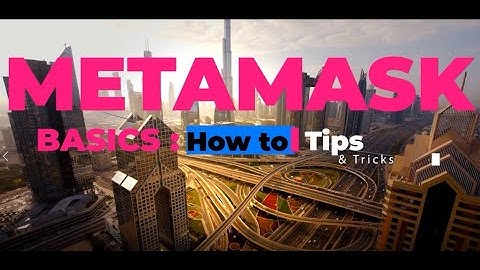 How To Install Metamask: Basics of installing the metamask wallet on chrome.