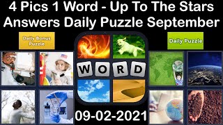 4 Pics 1 Word - Up To The Stars - 02 September 2021 - Answer Daily Puzzle + Bonus Puzzle screenshot 4
