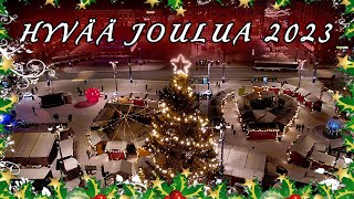 Hyvää Joulua 2023! | Tampere dronevideo