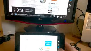 Simultaneous Miracast and Internet Demo
