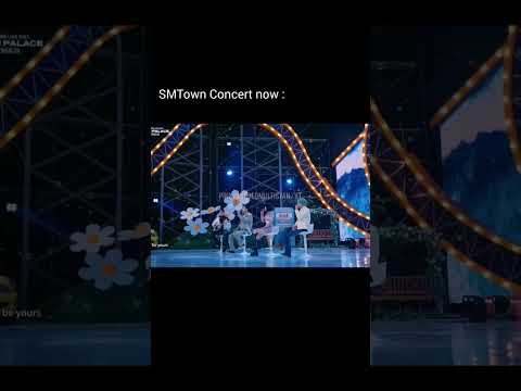 SMTown concert now and before #smcu #smtown