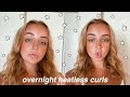 overnight heatless curls