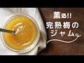 【梅ジャム】傷んだ梅でも作れる/香る美しい黄金色の梅ジャム/作り方/レシピ