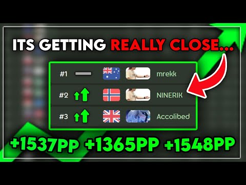 The Fight for Rank 2 Just Got Serious... (Ninerik vs Akolibed) | osu!
