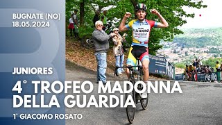 Lo junior Giacomo Rosato (Team Giorgi) vince il 4° Trofeo Madonna della Guardia