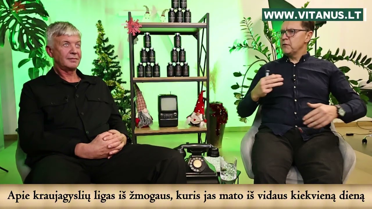 Dviejų gydytojų laida apie kraujagysles