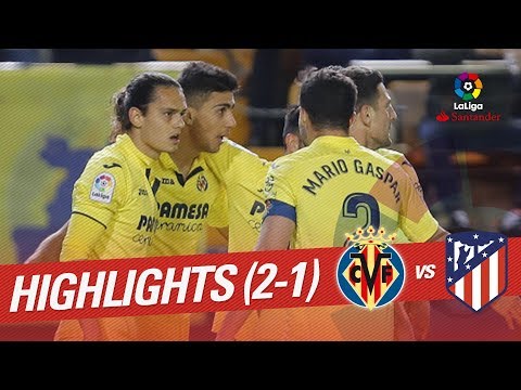 Resumen de Villarreal CF vs Atlético de Madrid (2-1)