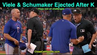 E79-80 - Todd Tichenor Ejects Justin Viele & Skip Schumaker After Rangers Lose Both ABS Challenges
