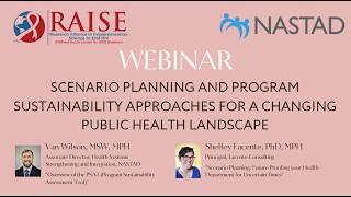 Webinar:Scenario Planning & Program Sustainability Approaches for a Changing Public Health Landscape