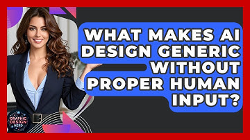 What Makes AI Design Generic Without Proper Human Input? - Graphic Design Nerd