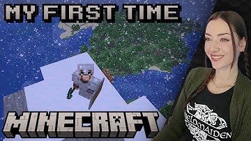 1st Ever Playthrough · Snow On Top Of The World! · MINECRAFT [09]