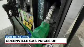 Greenville gas prices up