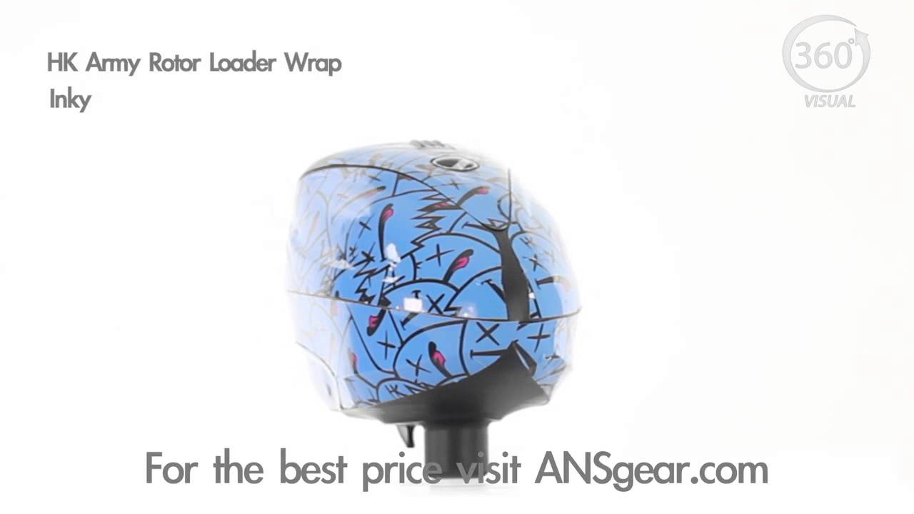 HK Army Rotor Loader Wrap - Inky - Visual 360 - YouTube