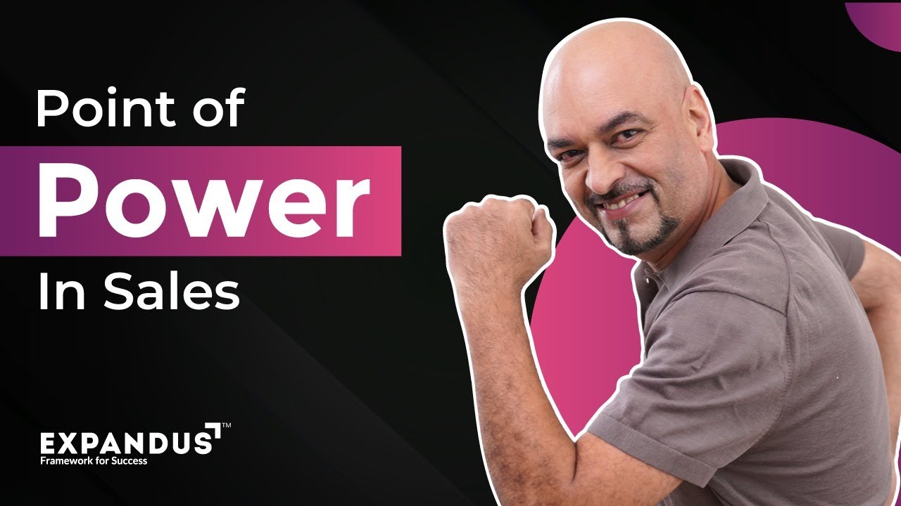 Determine your Point Of Power in sales Coach Milind Bibikar