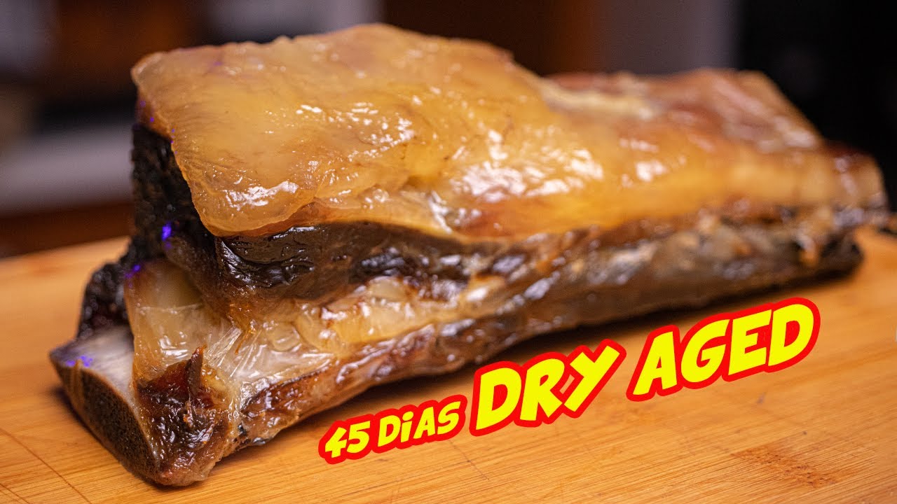 EXPERIMENTO - COSTILLAR de VACA GALLEGA 45 DRY AGED en mi casa!!!
