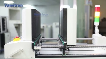 Inline Destacker for bare boards loading into the SMT line.