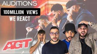Video thumbnail of "We React To 100 MILLION VIEWS on America's Got Talent !! / @Berywam"