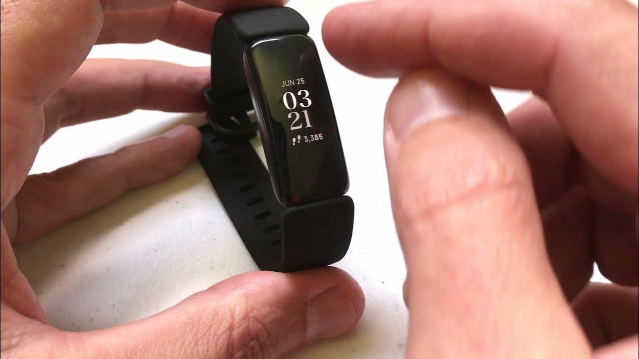 Fitbit Inspire 2 Change the Watch Face YouTube