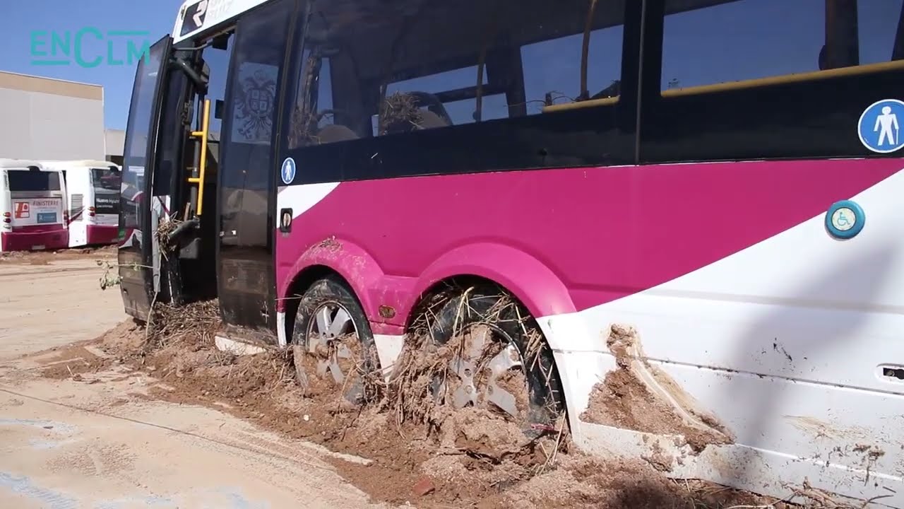Los autobuses de Toledo, colapsados por la DANA
