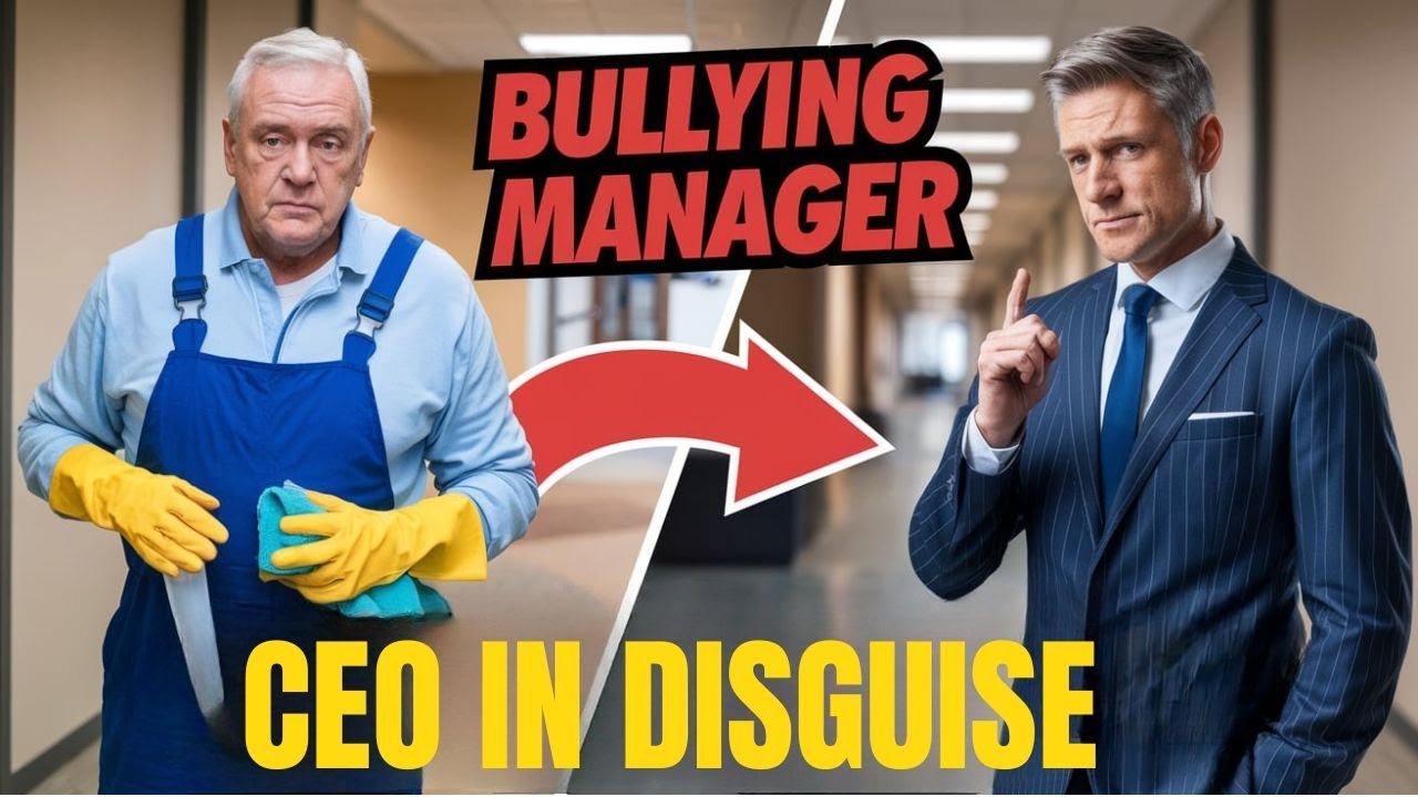 CEO Goes Undercover as Janitor—Exposes Shocking Truth About His Employees.