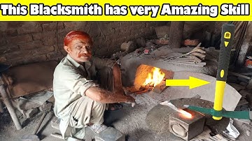 Digging tools/repairing of primitive pickaxes/repairing of mattock tool/Amazing Talent/power hammer