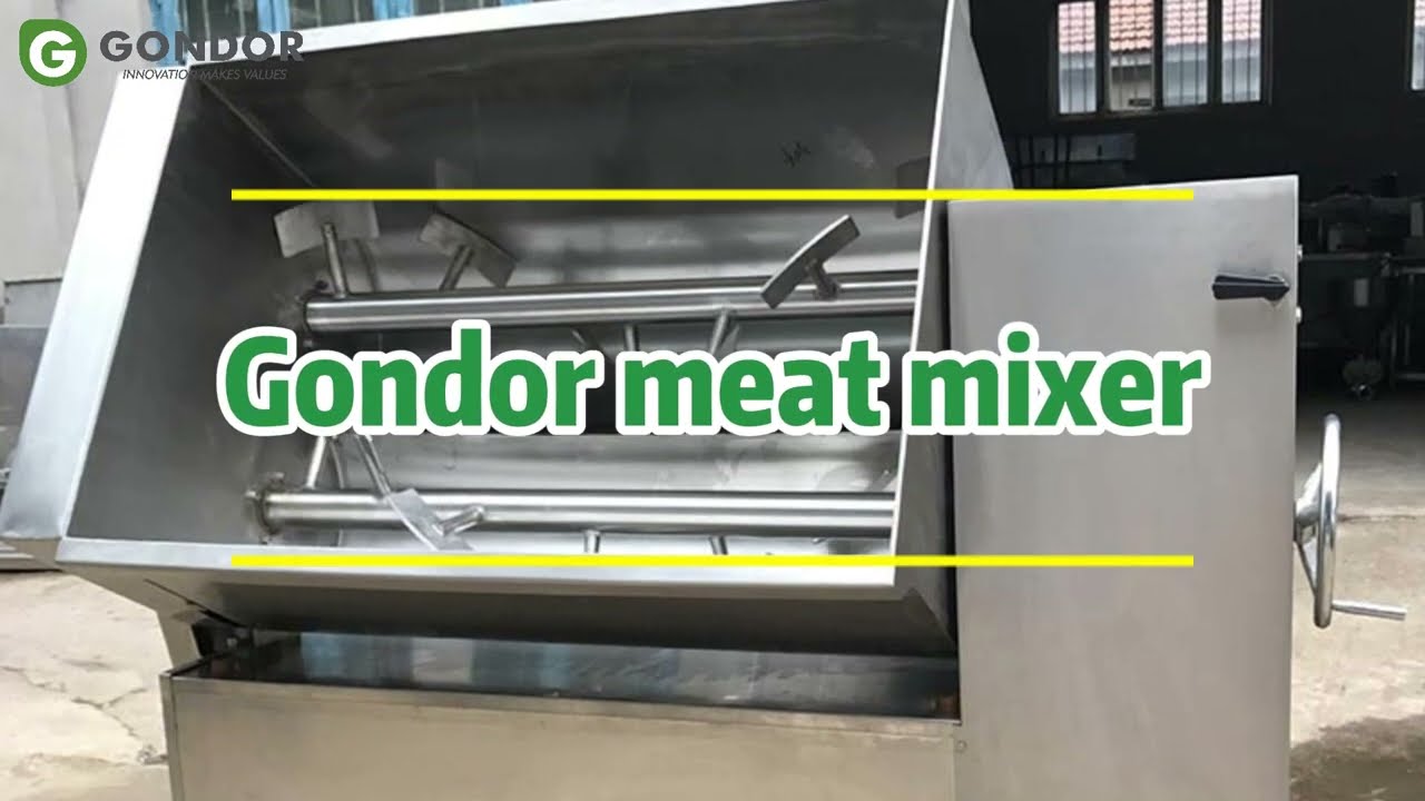 Efficient Sausage Meat Stuffing Mixer Machine | Reliable Food Processing Solution  