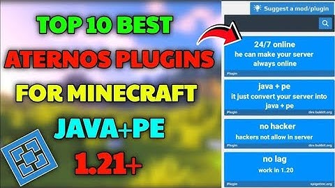 TOP 10 PLUGINS EVERY SERVER NEEDS!..😍| PART 2 | CRITICAL DARKIEE #minecraft #mcpe #aternosplugins