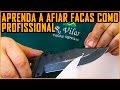 Afiar Faca, Aprenda com um Profissional (ft. Ricardo Vilar ) RVilar Knives - Amolar Faca