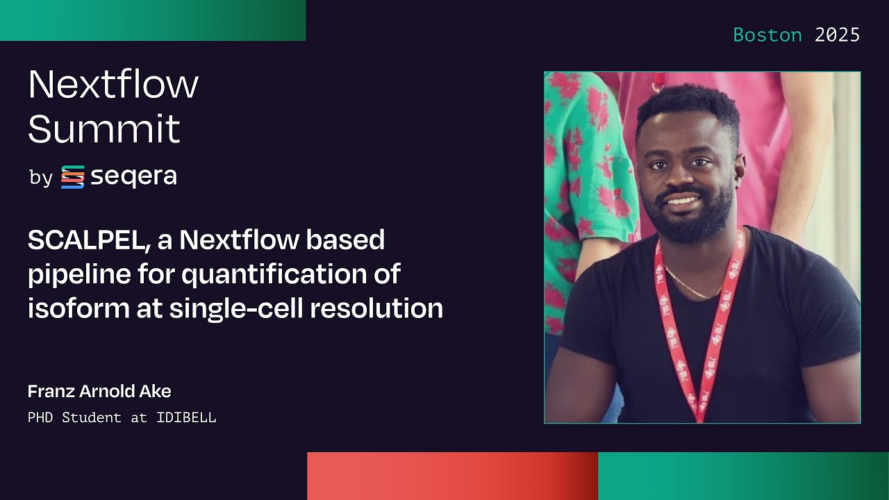 Franz Arnold Ake: SCALPEL, a pipeline for quantification of isoform at single-cell resolution