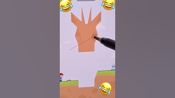 Slice to save game funny moment Hard level 25 #youtobeshorts#shortsvideo#shorts