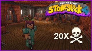 FTB Stoneblock 4 - Ep 06 - Create Vault Hurts!
