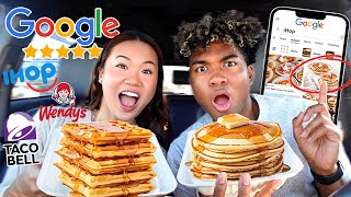 Letting Google Images DECIDE What We Eat for 24 Hours!!