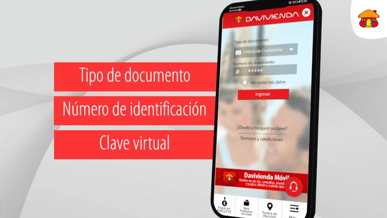 Accueil consommation Digue clave virtual davivienda rapport Perceptuel Tout