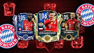 400M+ FC BAYERN MUNICH SQUAD BUILDER + UPGRADE | PAST PRESENT FUTURE SQUAD FIFA MOBILE 21 |