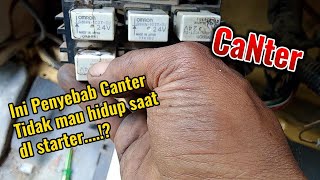 Penyebab Canter Tidak Mau Hidup Saat Di Starter.....Ternyata Ini Penyebabnya...!?