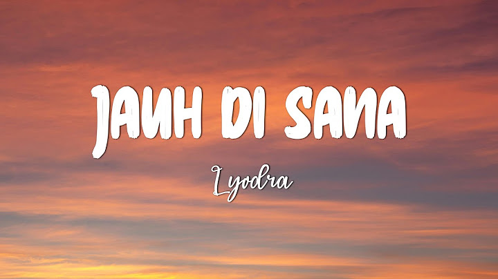 Lyodra - Jauh Di Sana "Ost MOANA"  (LIRIK)