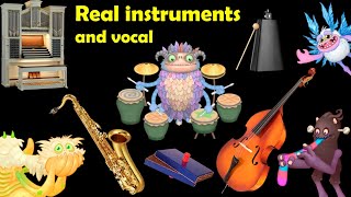 Wublin Island  All Monster Instruments and Voice Actors 4K