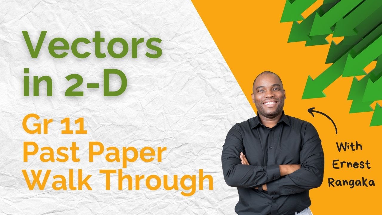 Gr 11 Vectors in 2D (Past Paper Walk-Through) - YouTube