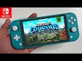 Minecraft Legends Nintendo Switch LITE Gameplay