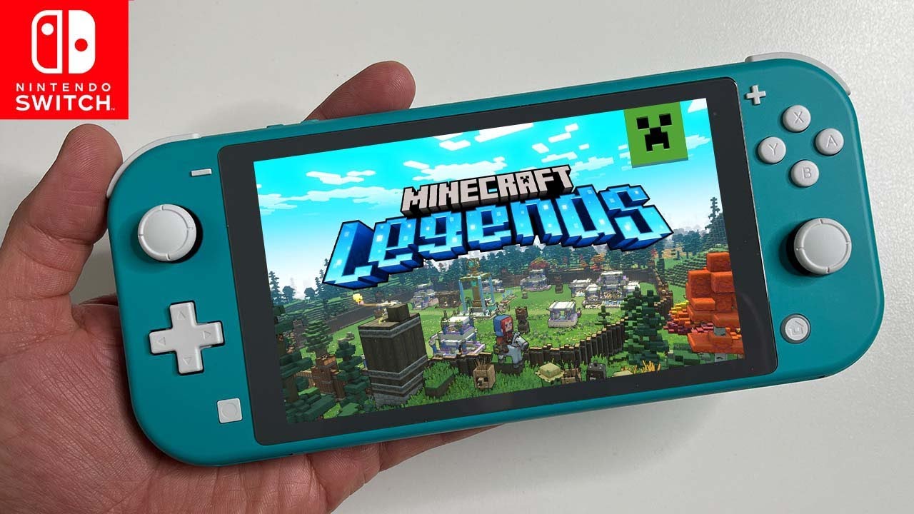 kreativ Sæbe Martin Luther King Junior Minecraft Legends Nintendo Switch LITE Gameplay - YouTube